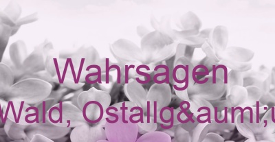 Wahrsagen Wald, Ostallgäu | Top-Experten für Kartenlegen, Wahrsagen, Hellsehen, Zukunftsdeutung. Wahrsagen Wald, Ostallgäu | Top-Experten für Kartenlegen, Wahrsagen, Hellsehen, Zukunftsdeutung.
